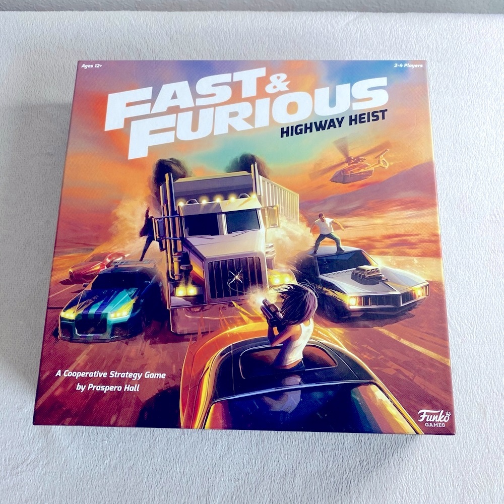 Fast & Furious Highway Heist Board Game. 2-3 Players. Ages 12+. NWT